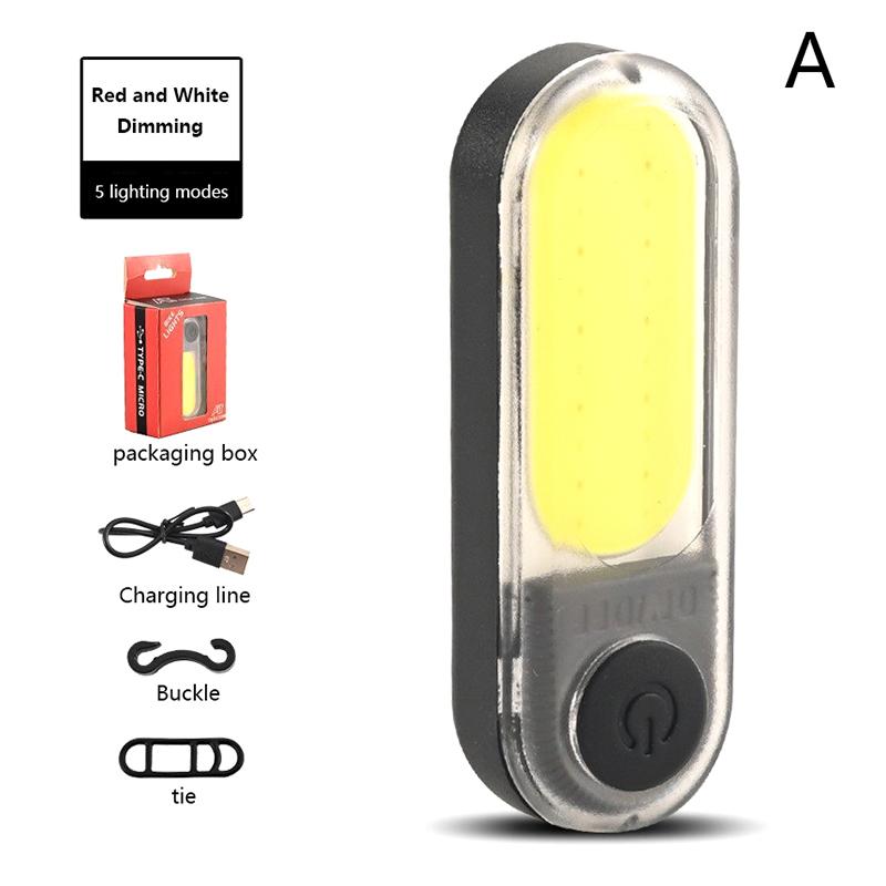 

5 Modes Light Bike Taillight Waterproof Riding Rear Light Led Usb Chargeable Road Mountain Bike Cycling Tail Light Lamp A