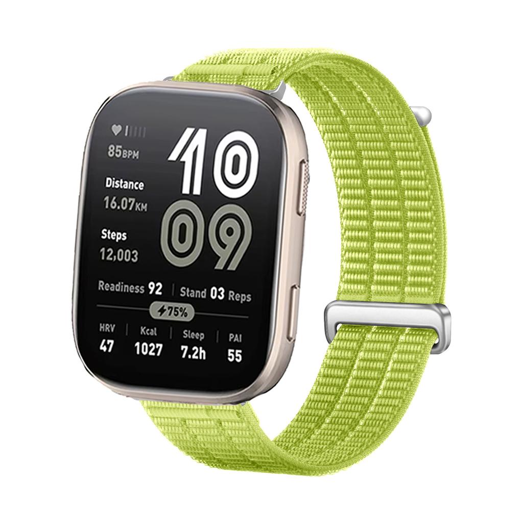 Nylon Loop For Amazfit Bip 6/5/Active 2/Balance 2/T-Rex 3 Pro/GTS/GTR 3 4/Helio Strap Sport Bracelet Correa 22mm 20mm Watch Band