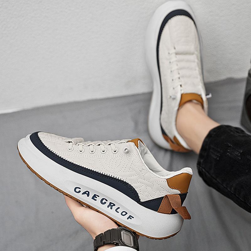 Foreign trade dad men's shoes spring 2025 new sports and leisure black work labor insurance shoes one pedal versatile trendy shoes