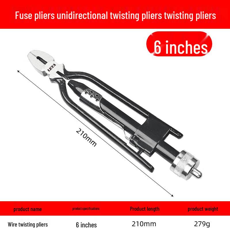 LETA Aviation Safety Wire Twist Plier 6-inch