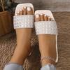 Fashion Summer New Fashion Casual Versatile Flat Slippers Beach Low Heel Trendy Women Sandals Fashion Women Shoes Slides Women