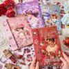 Zaomo Retro Girl Die-Cut Stickers: Time's Tenderness Series for DIY Journaling