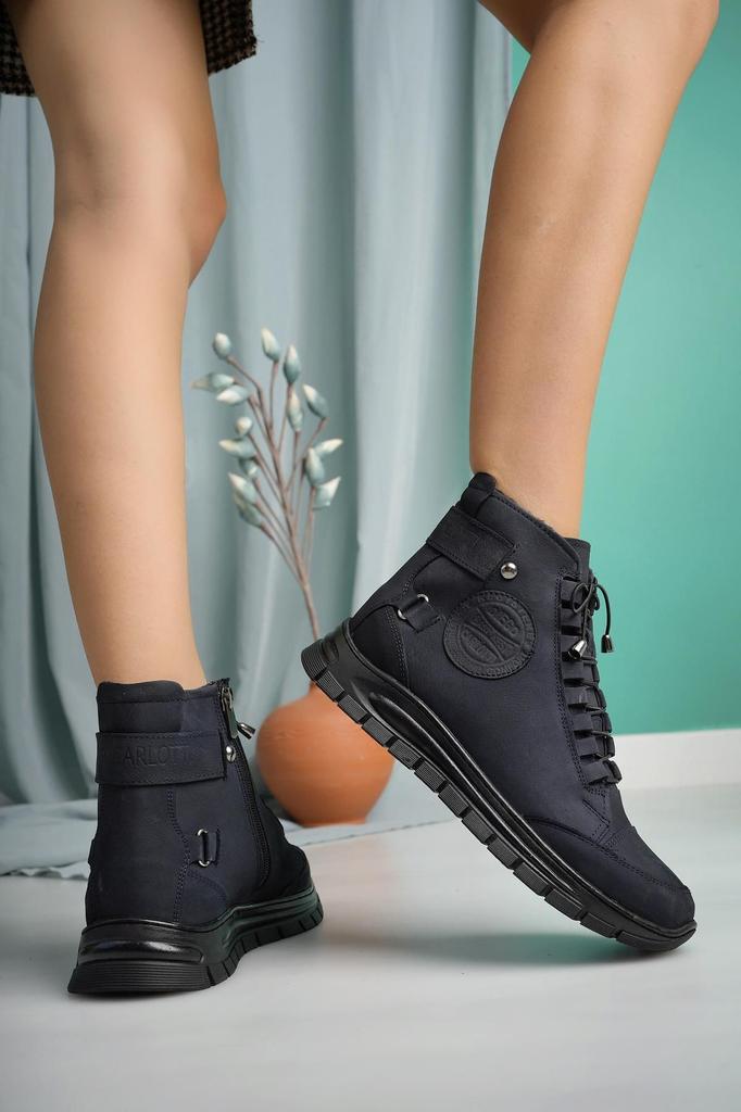 Women Modern Stylish Fashion Genuine Leather Genuine Leather Women Casual Boots