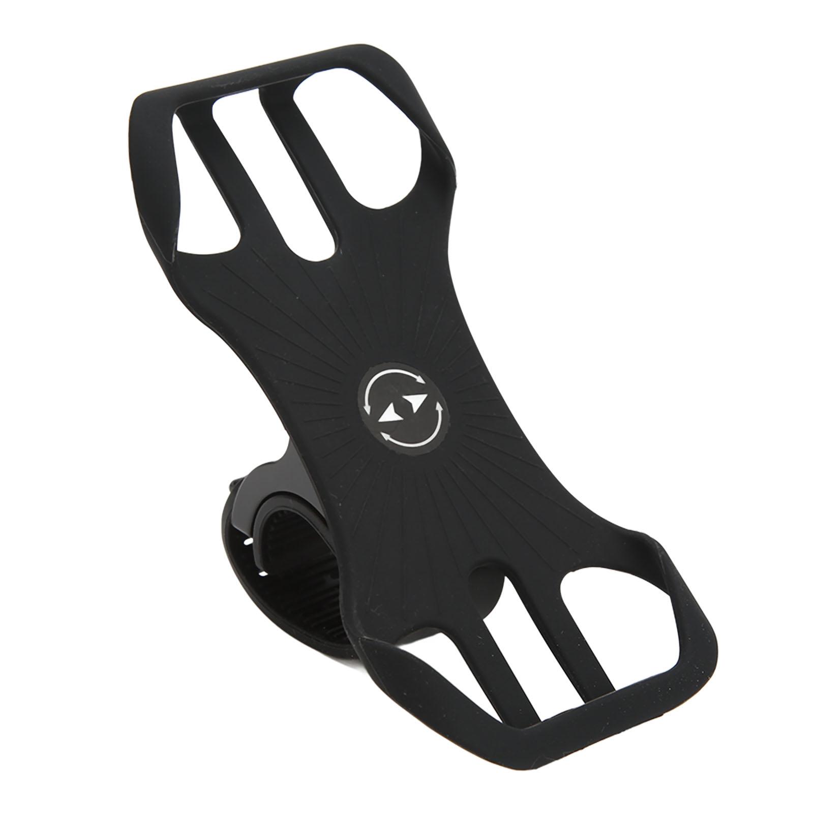 

Motorcycle Phone Mount 360 Degree Rotation High Elastic Silicone Anti Slip Straps Bicycle Mobile Phone Bracket for