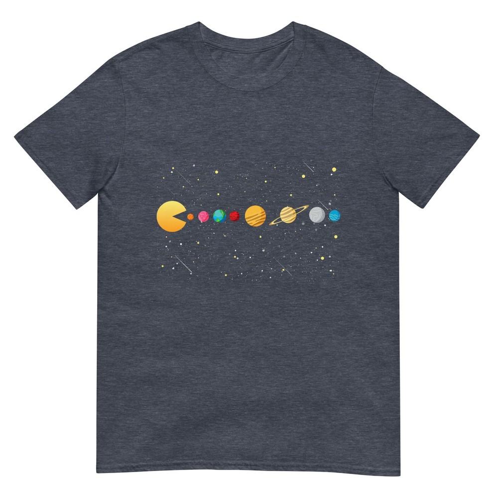 Funny Solar System Astronauts Space Video Games Tshirt