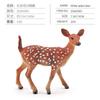 Children'S Science And Education Cognition Simulation Forest Animal Red White-Tailed Deer Elk Sika Deer Model Ornament Toy