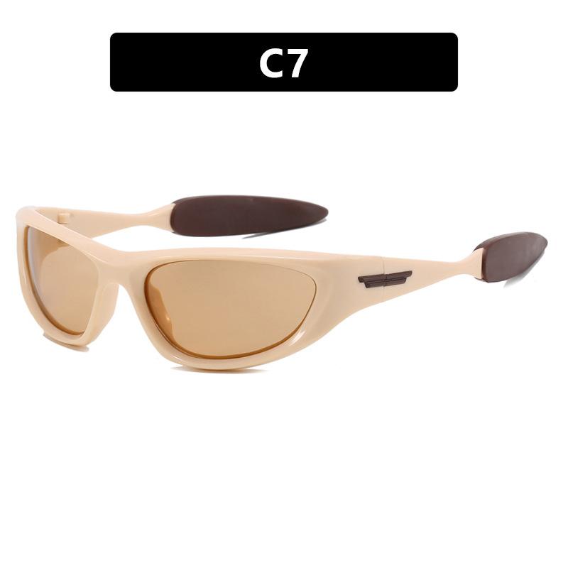

New Women S Fashion Sunglasses Vintage Women Outdoor Cycling Sun Glasses Men Uv Protective Eyewear Uv400 As shown in the figu