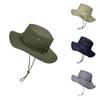Outdoor Fishing Hat Mens Sun Protection Cap With Breathable Cotton Fabric For Summer Activities