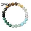 Elegant Simple Bracelet Natural Stone Beaded Bracelets Semi-Precious Gemstones Wear-resistant