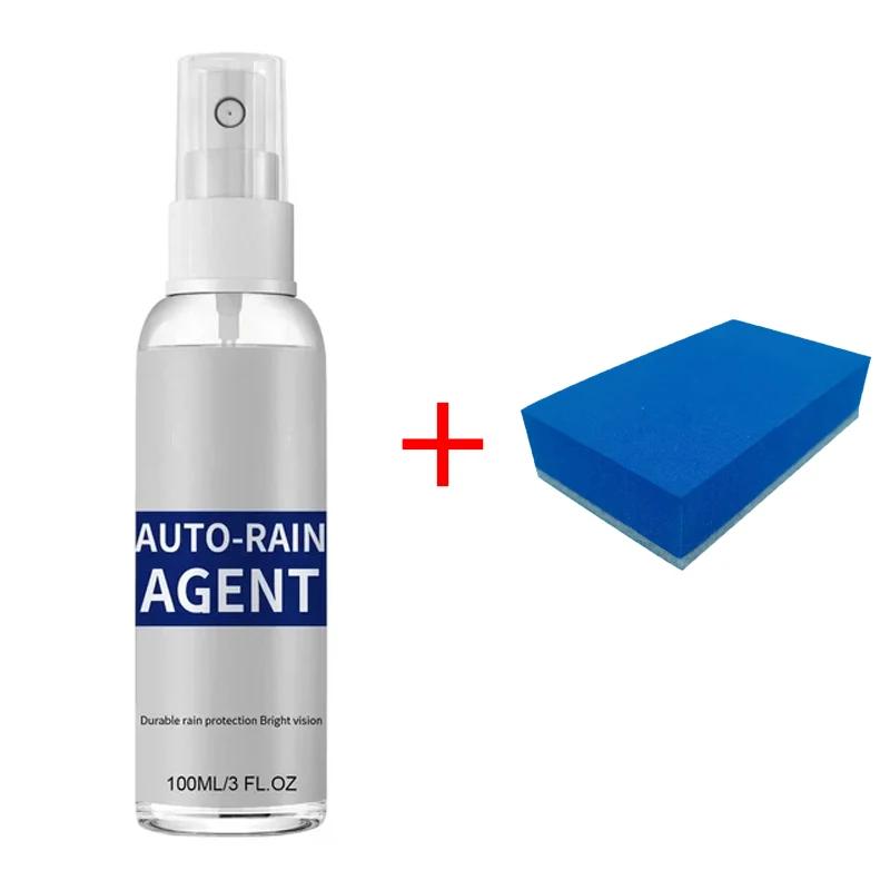 100/300ml car glass rain proof and anti fogging agent package - front and rear windshield rear-view mirror waterproof spray