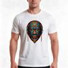 African Mask And Face African Art 4 Tshirt Summer Casual Cotton Tee Oversized Streetwear Tops Vintage Graphic Print