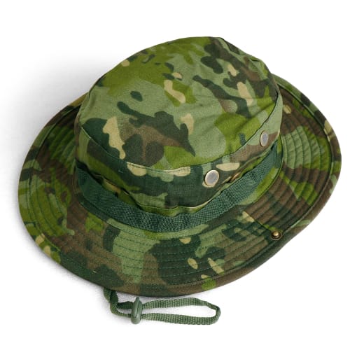 

Alpha Label SHENKEL Boonie Hat, Jungle Hat, Multicam Tropic, One Size Fits All