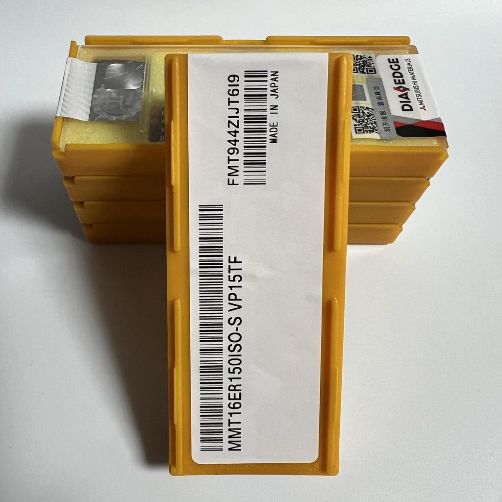 MITSUBISHI / MMT16ER150ISO-S VP15TF / Carbide CNC Blade 10 Pcs