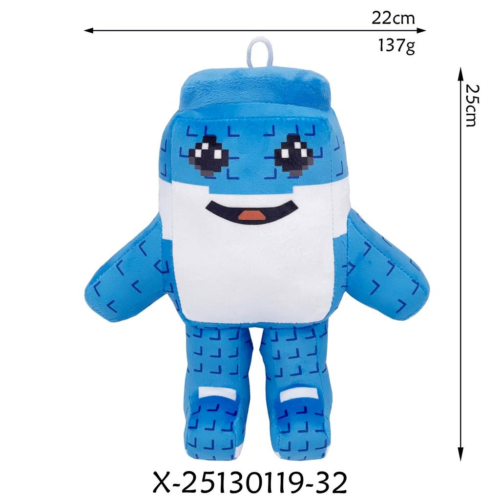 Steel een Brainrot Jandel Pluche Anime Jandel Reusachtige Toriel Nee. 67 Blauw Knuffeldier Rode Hoed Zwarte Aap Kinder Kerstcadeaus