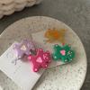 Korean version of candy bear hairpin cute less versatile bangs clip hairpin edge clip broken hair clip hair accessories 2025