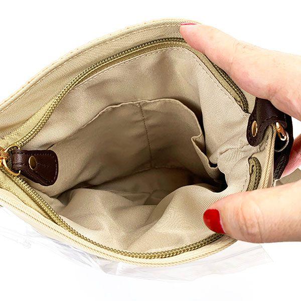 Mizumori Ado Shoulder Bag Eco Bag Set Beige Flower Ado-chan