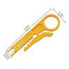 Small Yellow Knife Wire Cutter,Simple Wire Stripping And Wire Cutting Knife, Wire And Network Cable Dedicated Wire Stripping Pliers And Crimping Tools