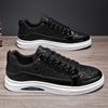 Men's Sneakers New Luxury Fashion Skateborad Shoes Glitter Casual Shoes Men Platform Vulcanize Shoes Big Size Tenis