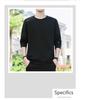 Men's 2023 Loose Fit Plus Size Sweatshirt - Round Neck, Long Sleeve, Spring/Autumn