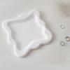 Gypsum Jewelry Dish Photography Props Display Plate for Makeup