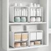 Wall-Mounted Cosmetic Storage Box Plastic Jewelry Case Durable Makeup Organizer  Bedroom