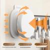 Wall-Mounted No-Drill Kitchen Hooks: Multifunctional Spatula and Utensil Storage Rack & Clothes Hanger