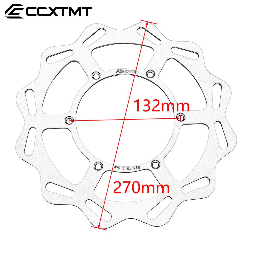 Motorcycle 245mm 270mm Front Rear Brake Disc Rotor For Yamaha YZ125 YZ250 YZ250F YZ426F YZ450F YZ250X WR125 WR250 WR250F WR450F