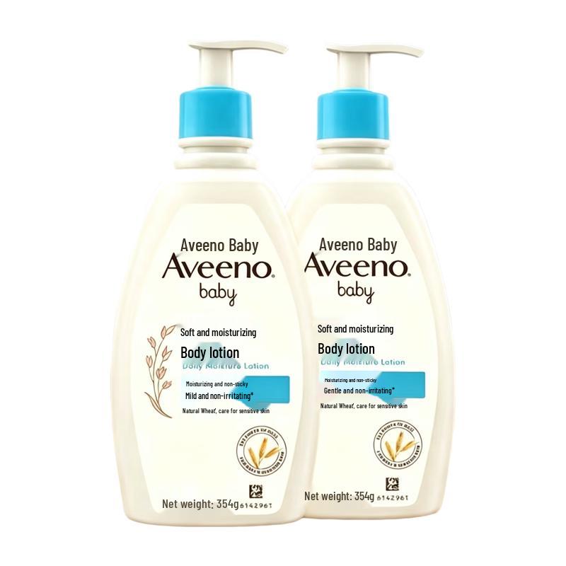 Aveeno Baby Gentle Moisturizing Body Lotion Twin Pack