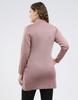 Monte Carlo Women Round Neck Full Sleeve Knitted Coat