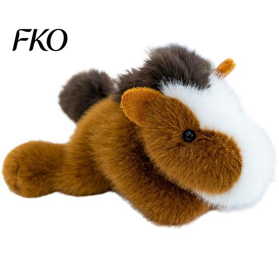 Fluffy Car Dashboard Toy Plush Magnetic Ornament, 15cm Soft Stuffed Animal Decor for Center Console Dashboard, Rearview Mirror, Refrigerator,