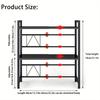 Thickened countertop kitchen microwave rack retractable desktop multi-layer rice cooker oven rack household storage rack