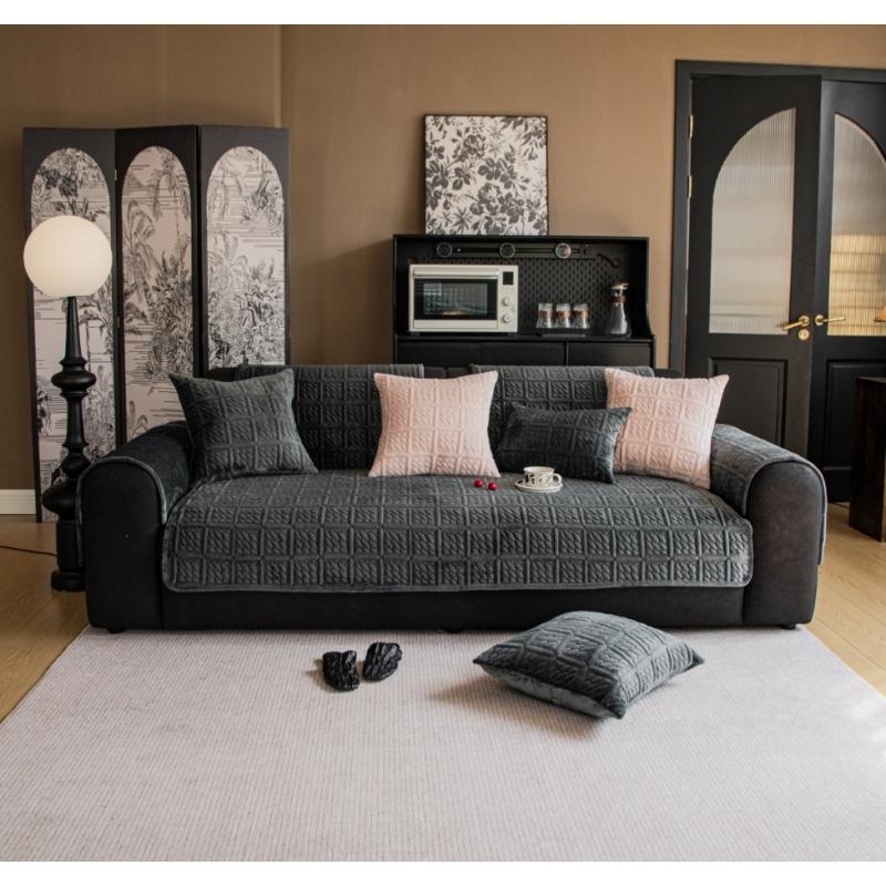 Fall And Winter Cotton Sofa Cushion Seat Cushion Non-slip Sofa Cover Universal Sofa Cushion