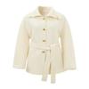 Sancai 2026 Winter Wool Double-Faced Lapel Coat
