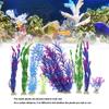 8pcs Artificial Seaweed Water Plants Plastic Fish   Plant Decorations for Aquarium Decoration