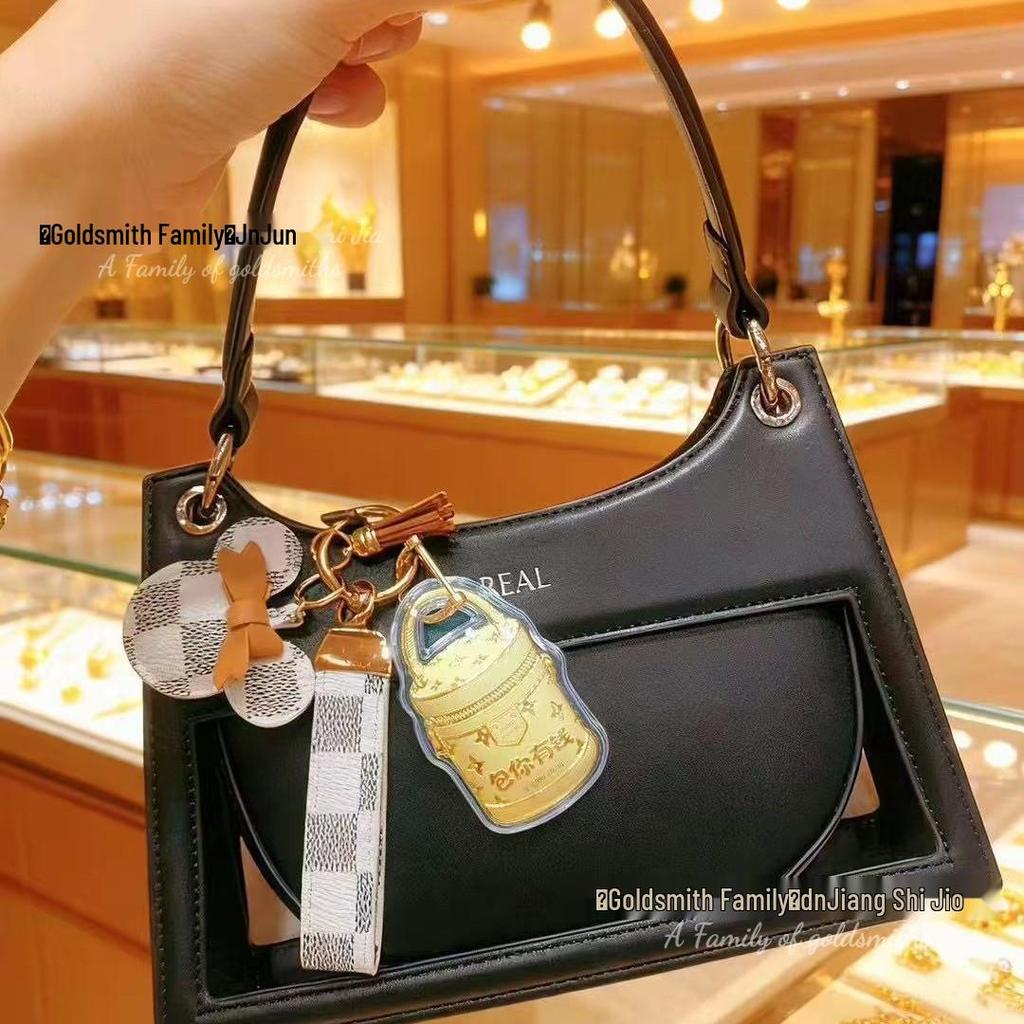 999 Fine Gold Pegasus Keychain Pendant - Princess Style Gift