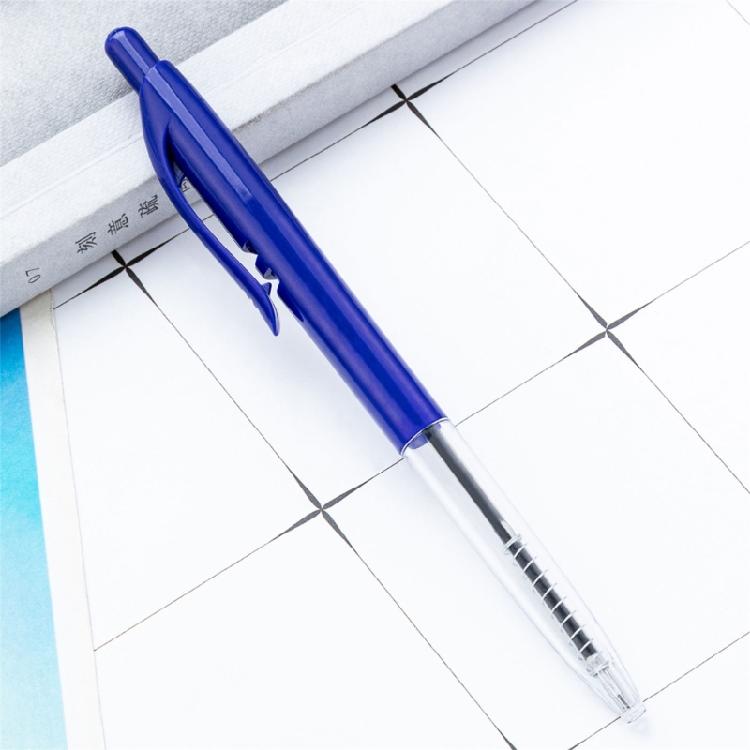 Retractable Ballpoint Pen 1.0mm Smooth Writing Tool Plastic Signing Pen For Sketching Notetaking Tasks