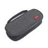 Handheld Double-layer Pencil Case Oxford Cloth Solid Color Student Case Pencil with Pen Clip Compartment Storage Bag School Stationery