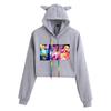 2023 Oshi No Ko Starry Child Cat Ear Anime Hoodie