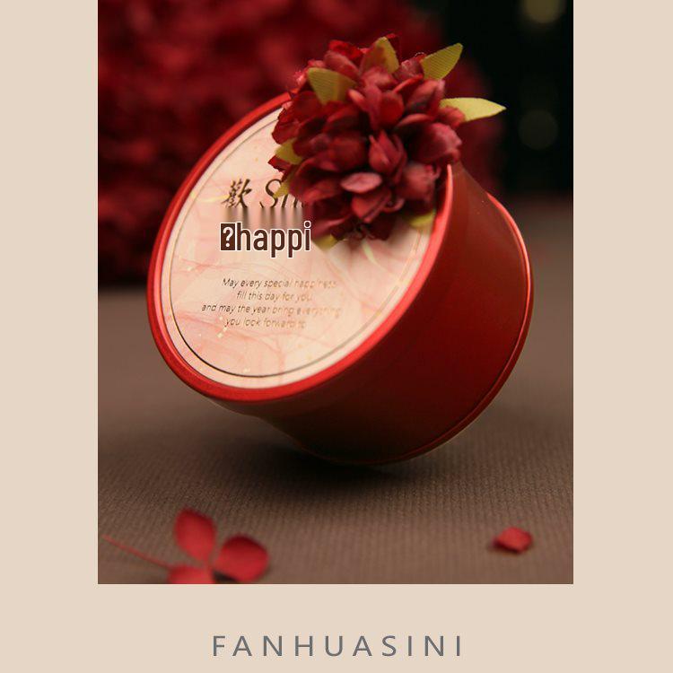 Wedding Candy Favor Tin Boxes - Creative Fold-Free Design