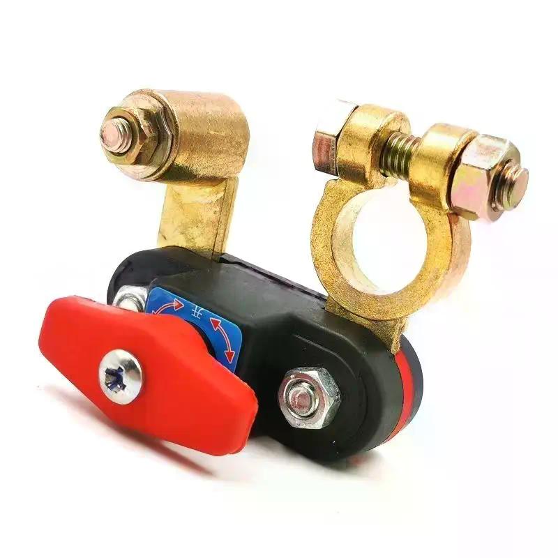 Single Set of 360 Degree Rotating Disconnect Car Battery Switch; Anti-Power-Off Circuit Breaker
