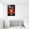 Jaws Vintage Movie Poster Metal Tin Sign - Shark Attack Horror Decor for Home, Bar, Man Cave, Wall Art Decoration