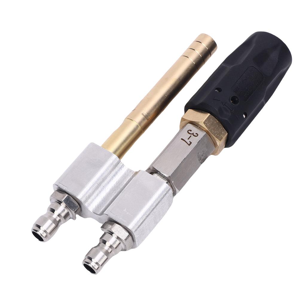 High Pressure Washer Nozzle 1000 To 4050 PSI 1 4in Quick Connect M5 Twisting Nozzle 0 To 60 Degrees  Spray Mode 3 To 7
