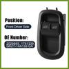 Power Window Switch 2029885 1791339 for Ford Transit MK8 Custom 2014-2023 Driver Side Door Power Window Control with Light Switch Black Vehicle