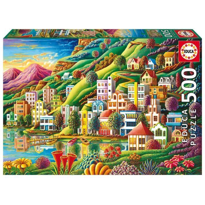 Puzzle 500 pièces : Port Caché