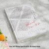 Rose Butterfly Laser Stamped Notebook with Magnetic Buckle - Retro Style Student Diary