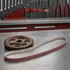 10pcs 533 x 9mm Sanding Belts 3/8 x 21 Inch Aluminum Oxide Belts  Wood Working
