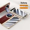 Genuine Leather OPPO Find N6 Fold Case, Full Coverage Anti-Drop Protection