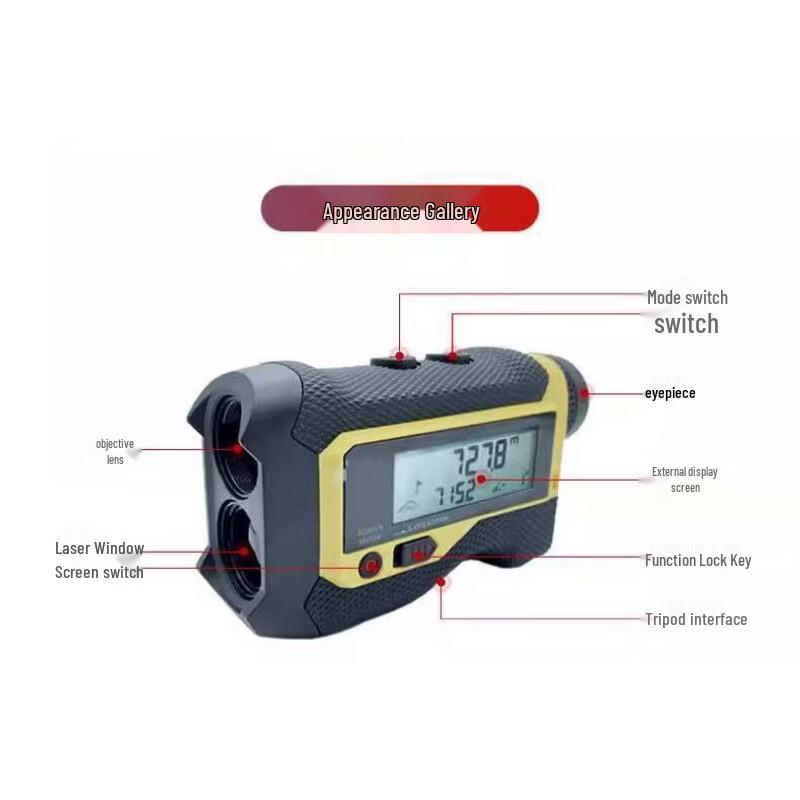 SEEGICS Multi-functional Laser Rangefinder with External Display
