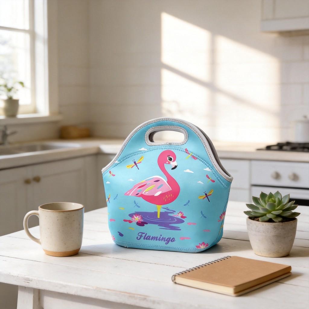 Childrens Insulated Lunch Bag With Waterproof Material For Outdoor Picnics And School Use
