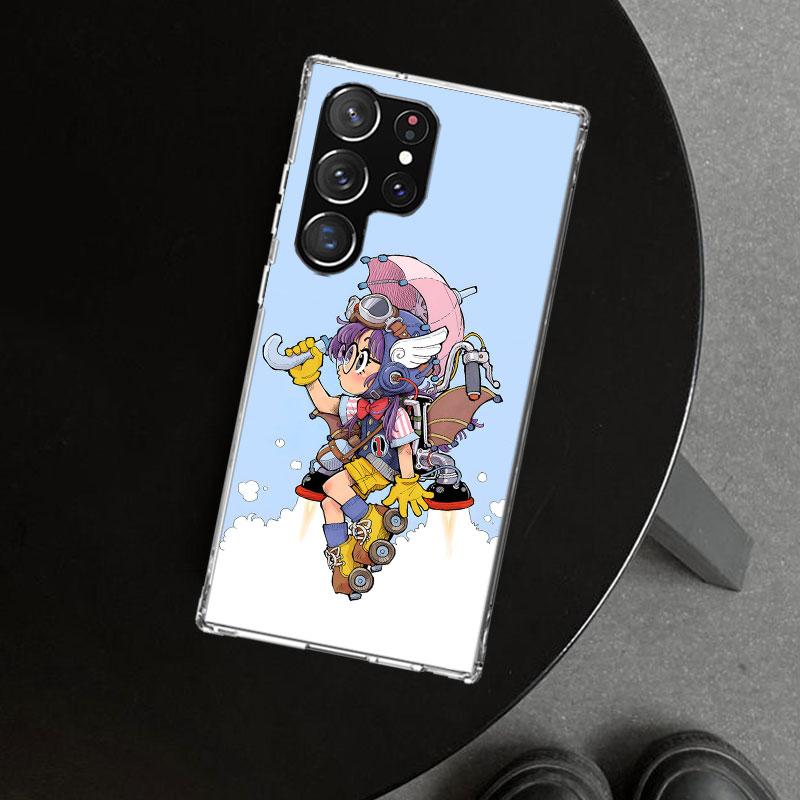 Arale Dr Slump Phone Case Cover for Samsung Galaxy S26 S25 Edge S24 S23 Ultra S22 Plus S21 FE S20 + Art Customized Fundas Galaxy